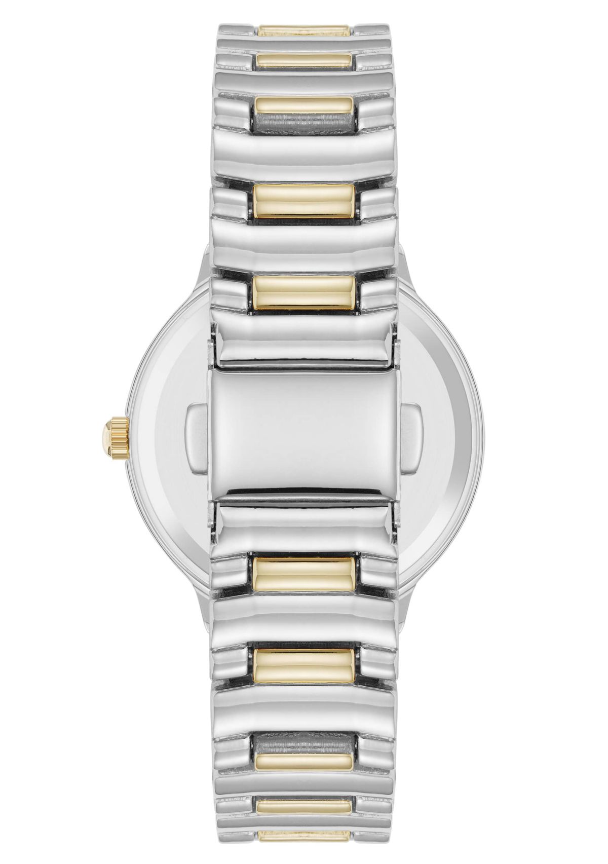 Anne Klein Womens Quartz Essential Round Two-Tone Metal Alloy Watch, 32mm