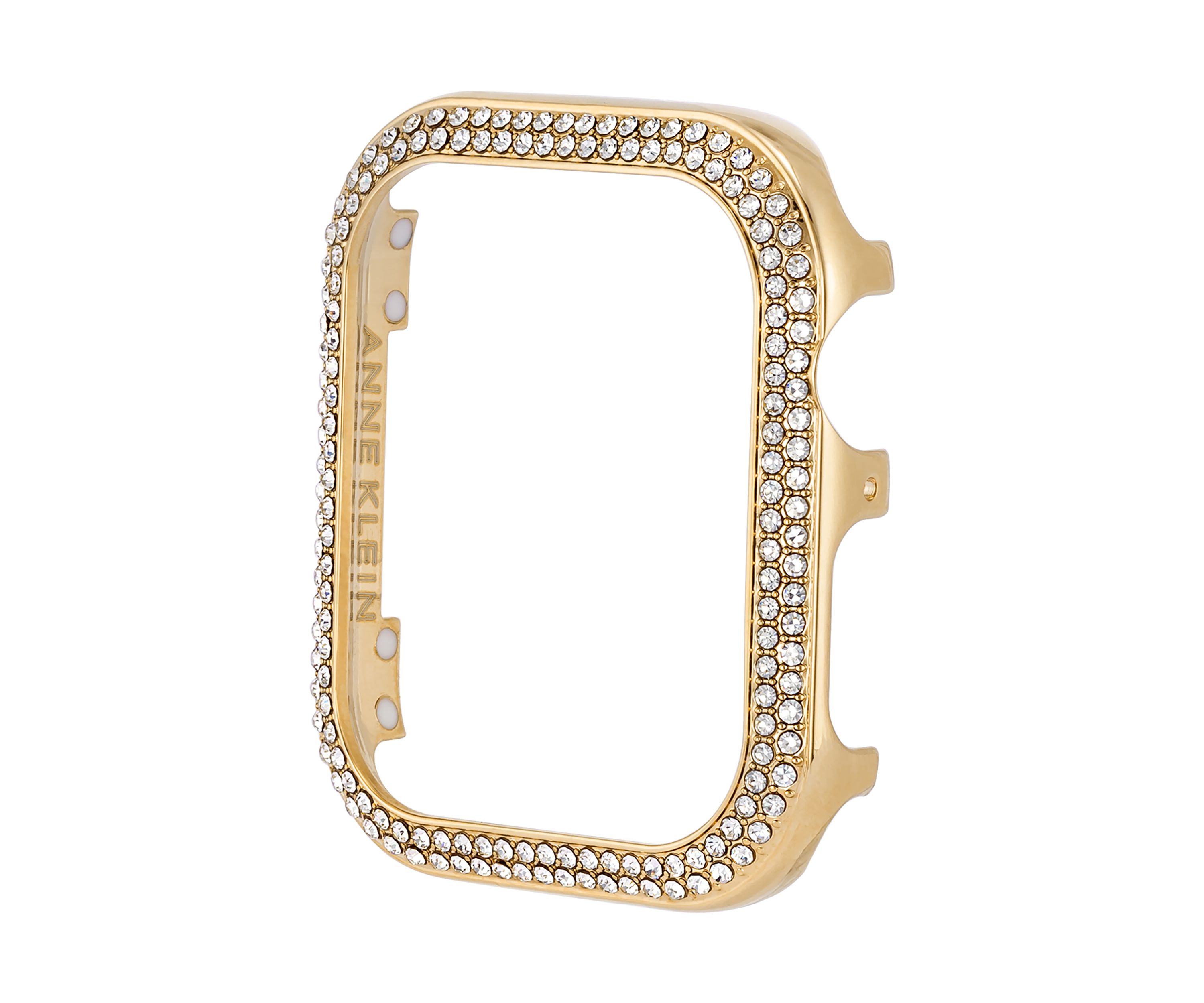 Gold Tone Mixed Metal Bumper with Crystal Accents for 44 Millimeter Apple Watch®
