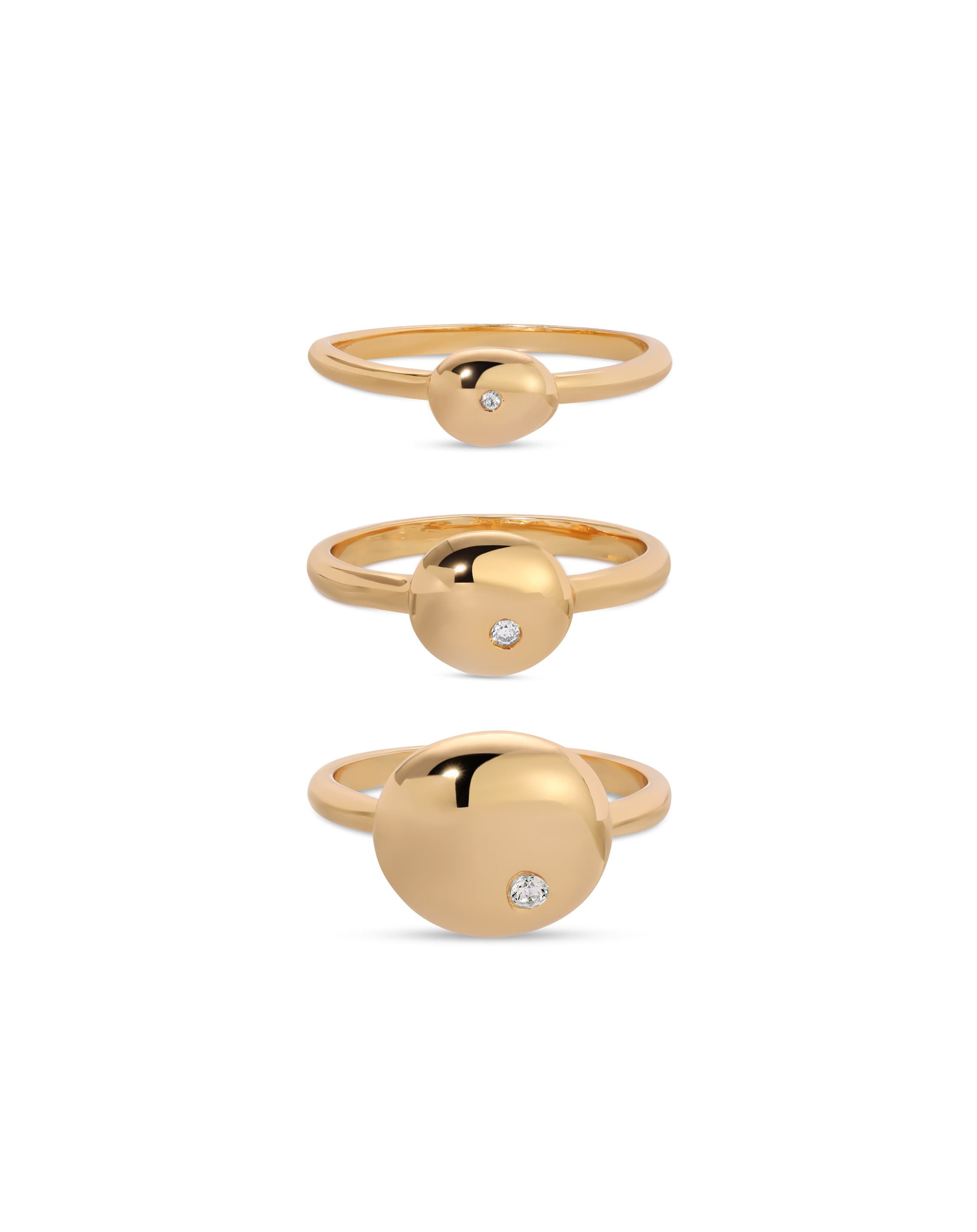 Ettika Timeless Glamour Ring Set