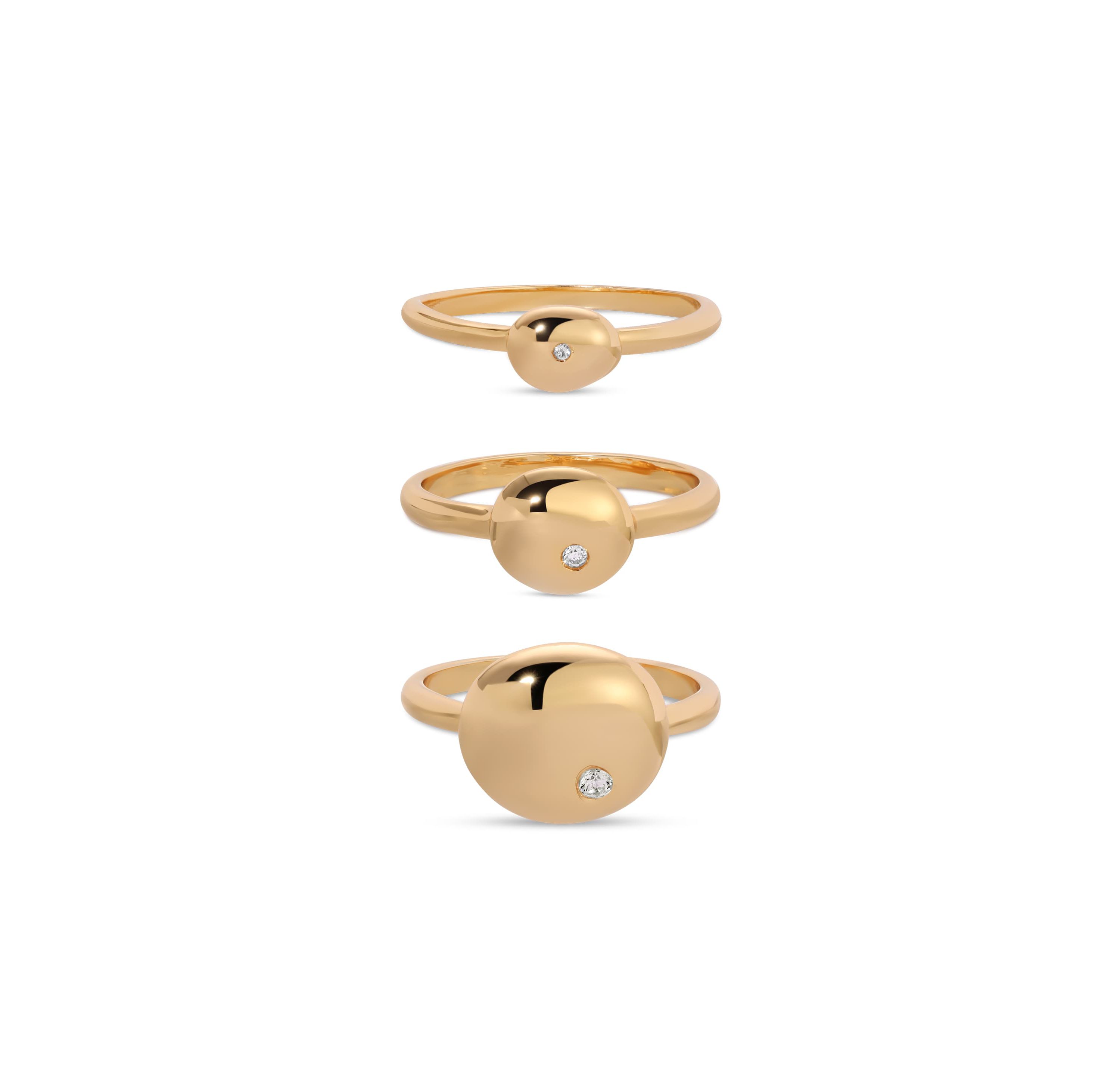 Ettika Timeless Glamour Ring Set