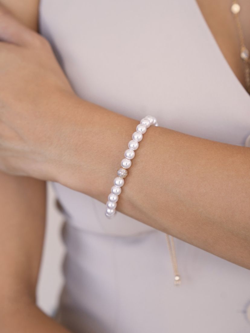 Ettika Pearl Adjustable Bracelet