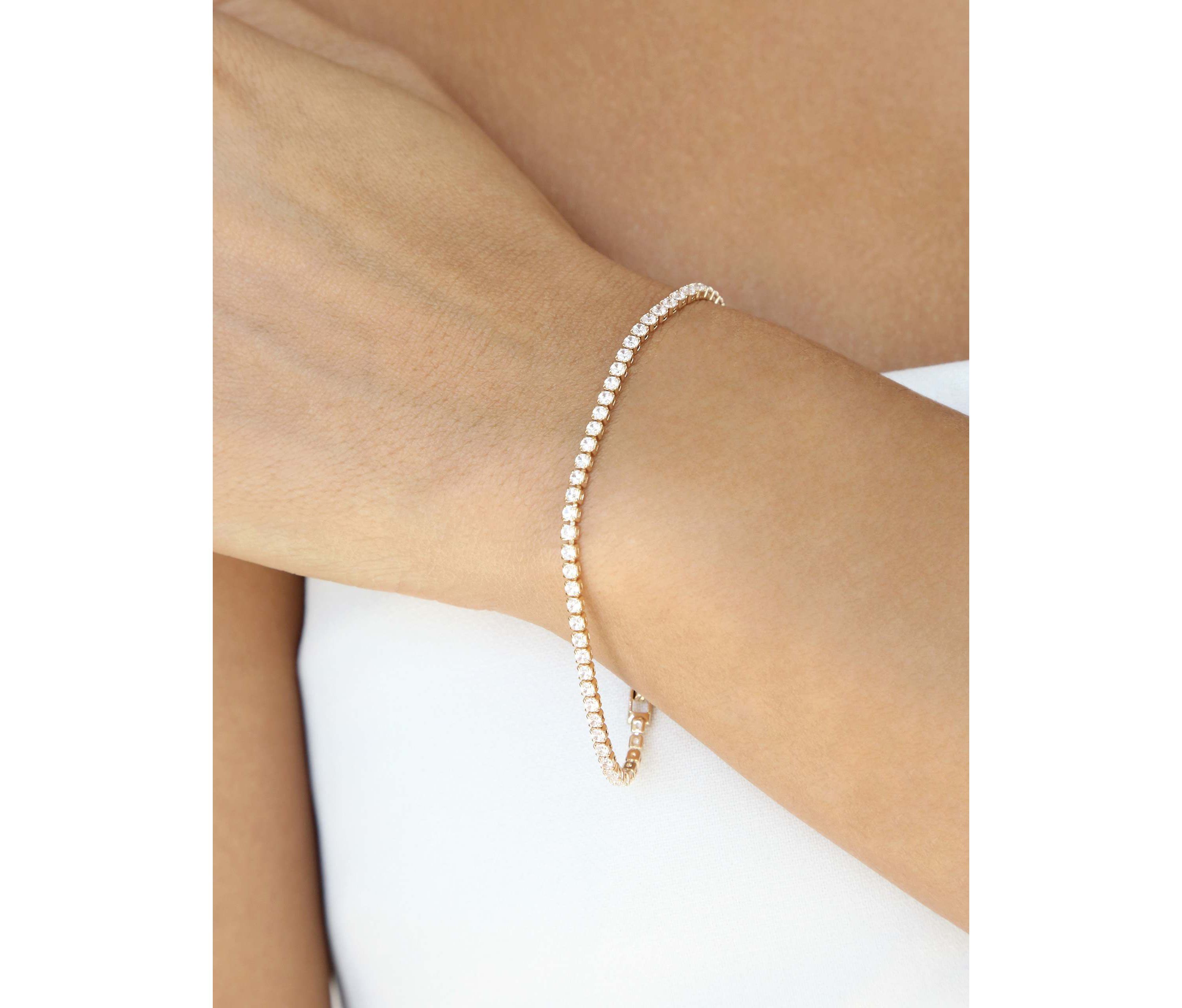 Ettika Minimalist Tennis Bracelet