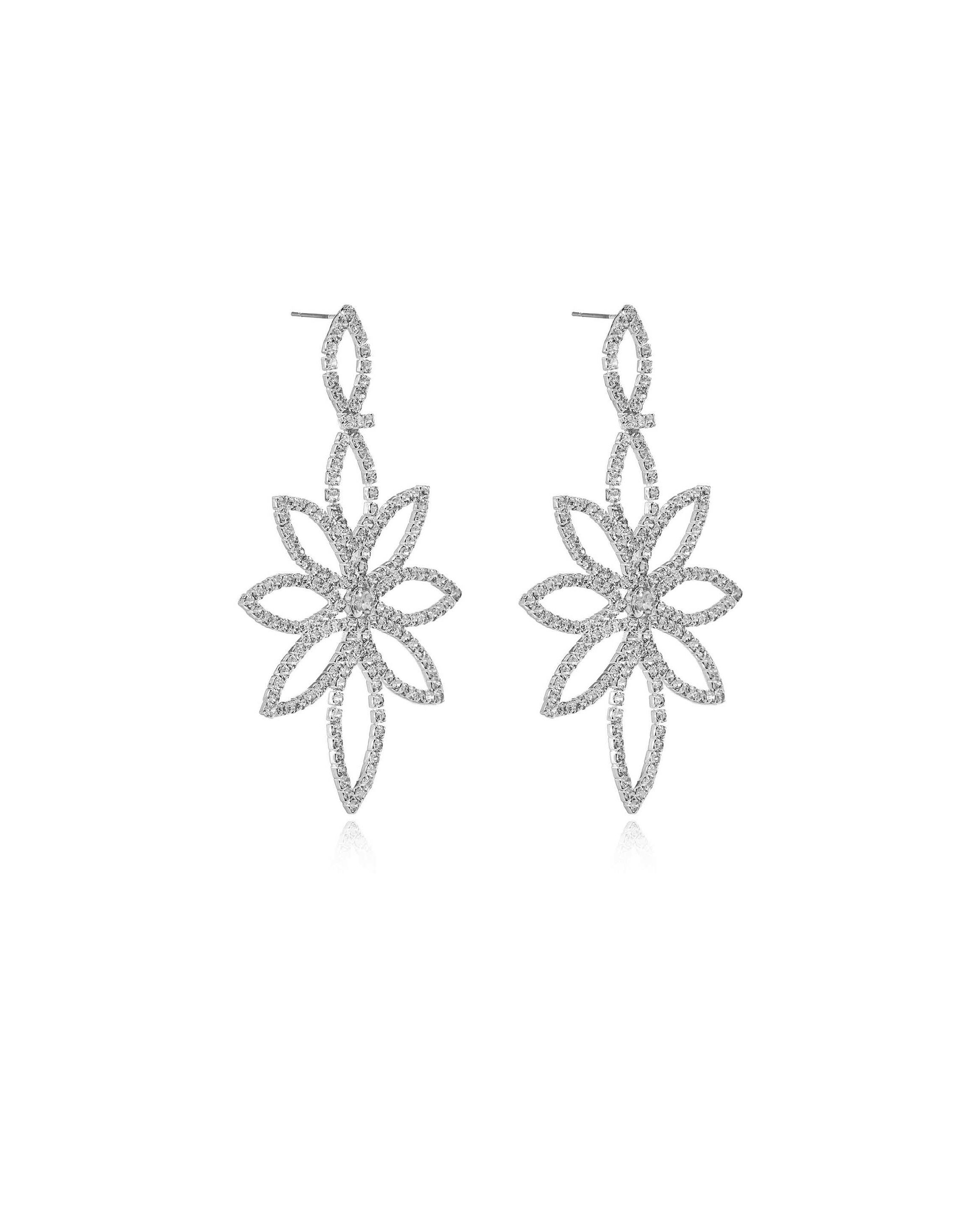 Ettika Crystal Bouquet Earrings