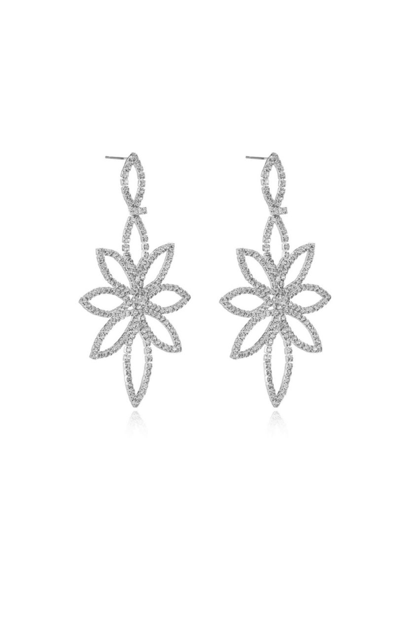 Ettika Crystal Bouquet Earrings
