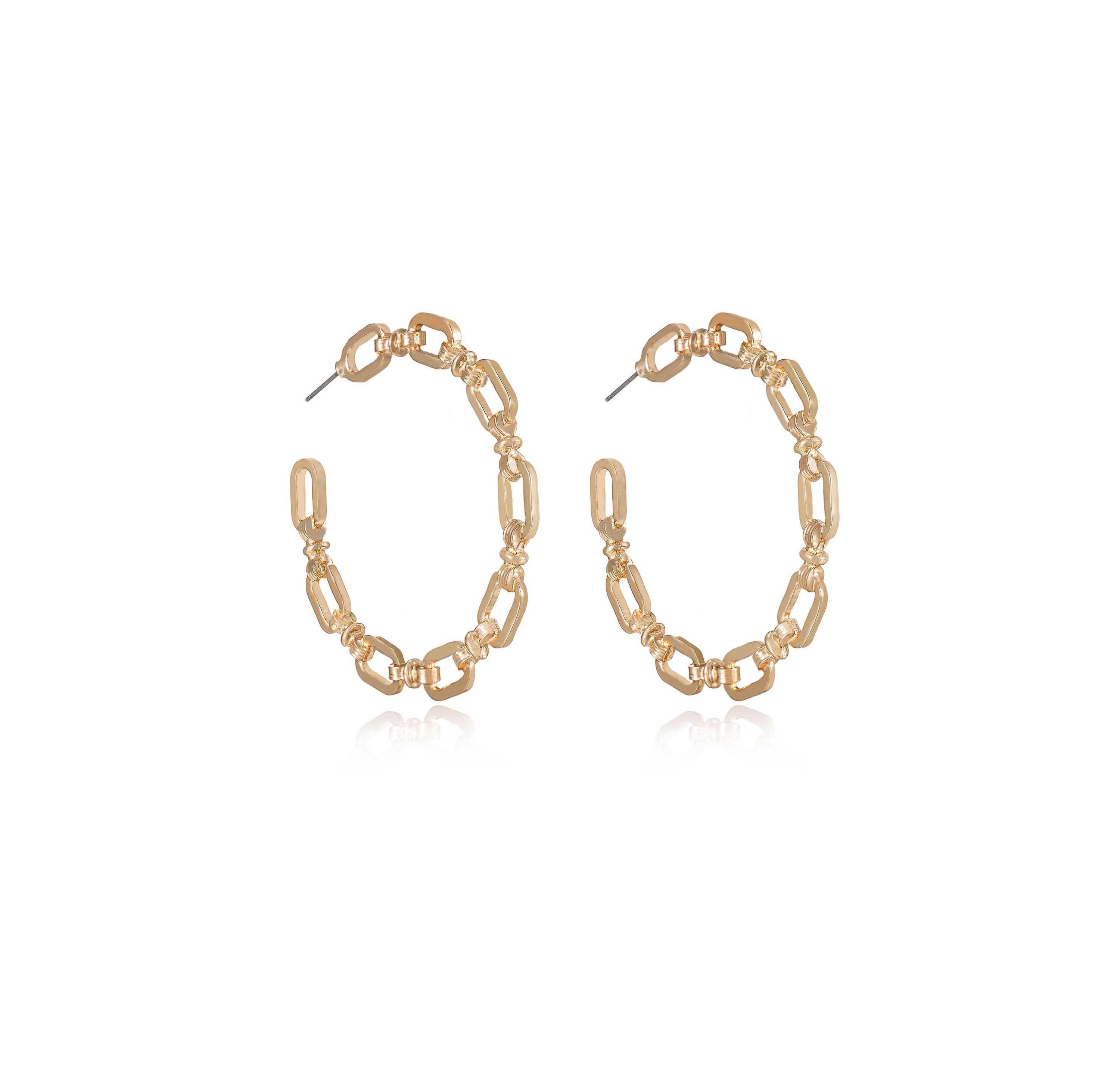 Ettika Geometry Hoops