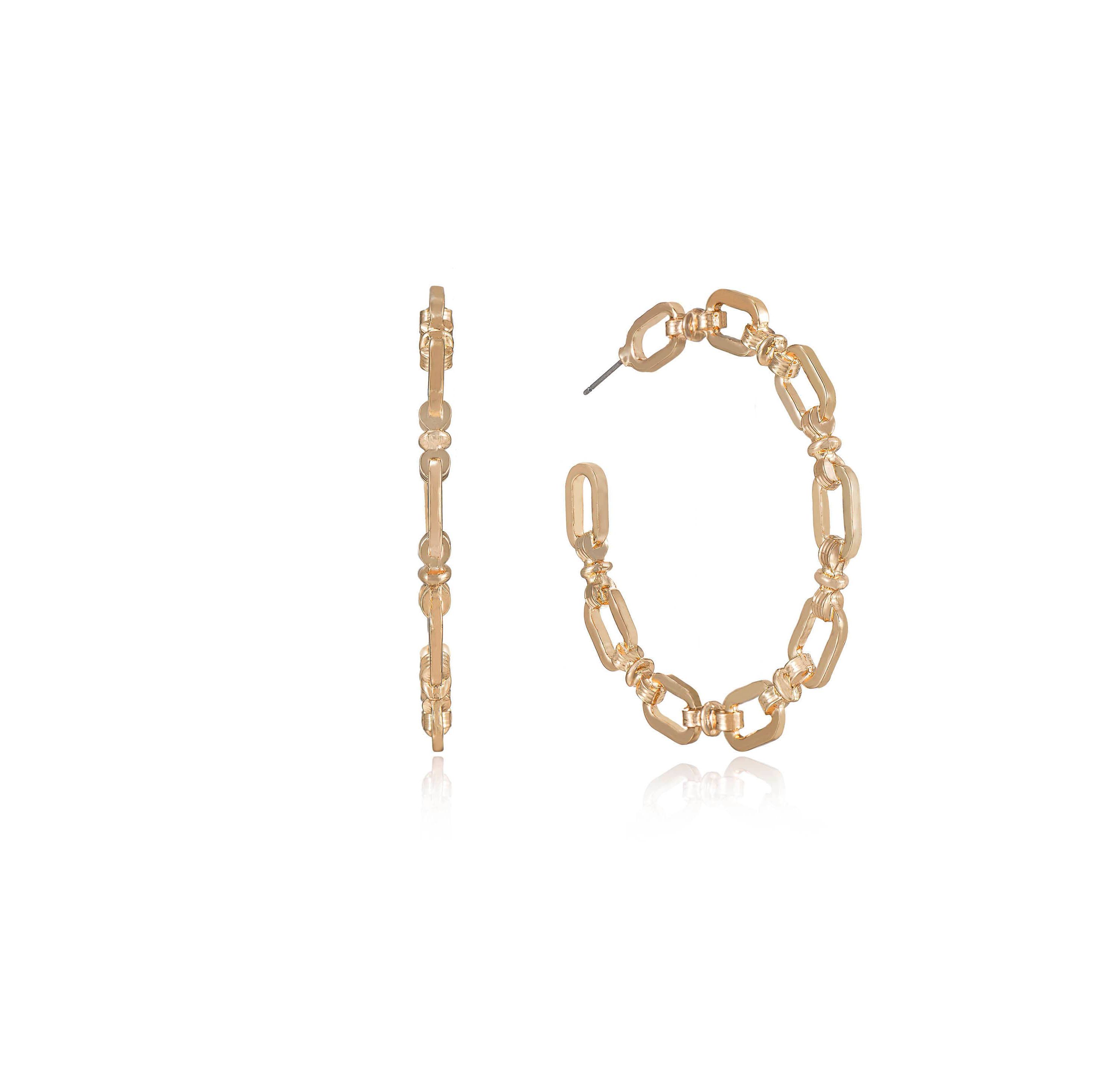 Ettika Geometry Hoops