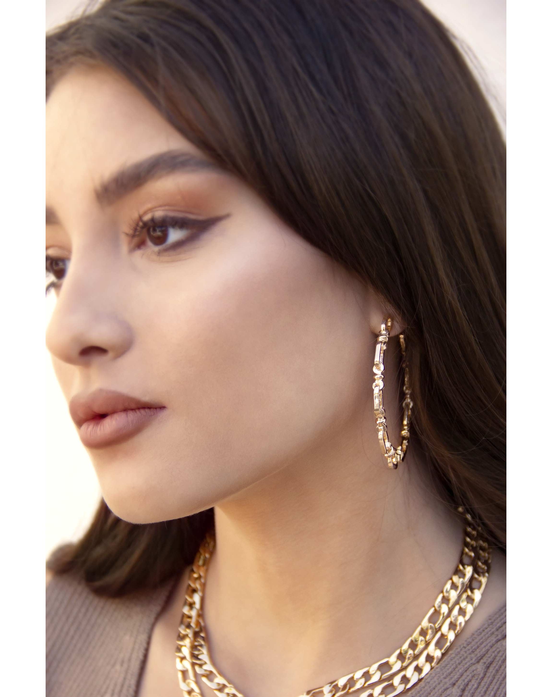 Ettika Geometry Hoops