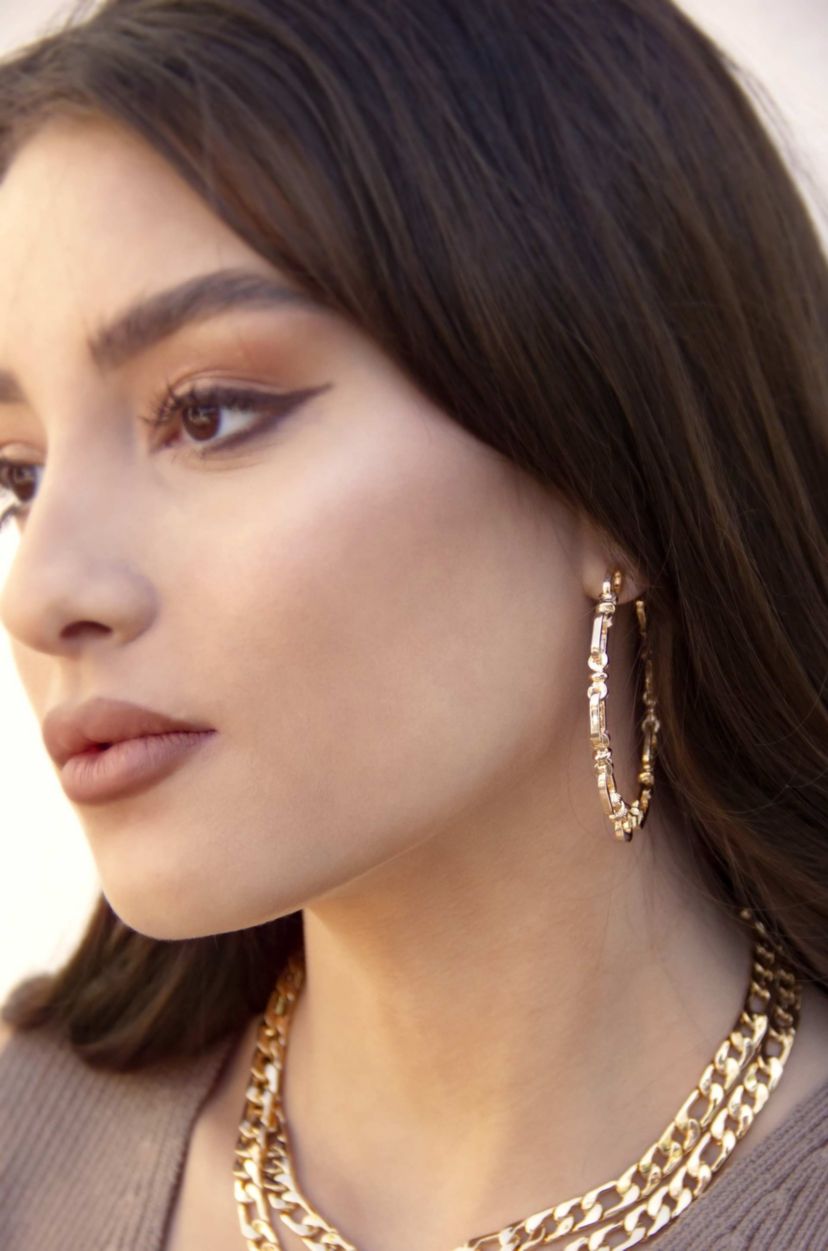 Ettika Geometry Hoops