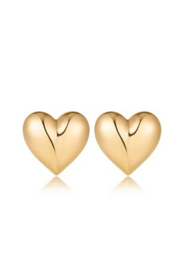 Ettika Heart Stud Earrings