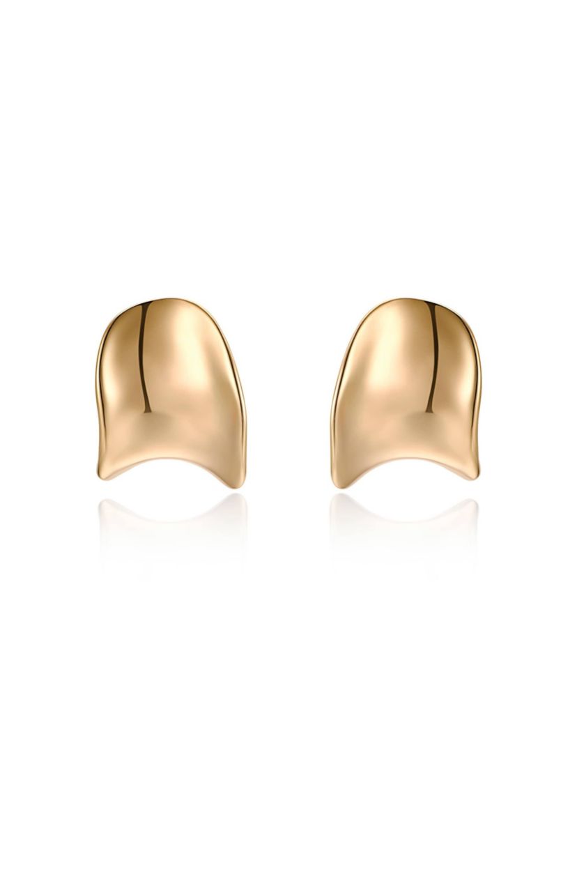 Ettika Curved Stud Earrings