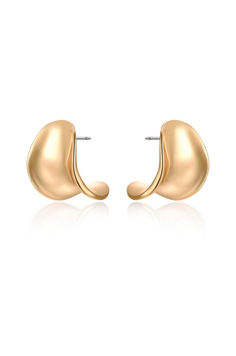 Ettika Curved Stud Earrings