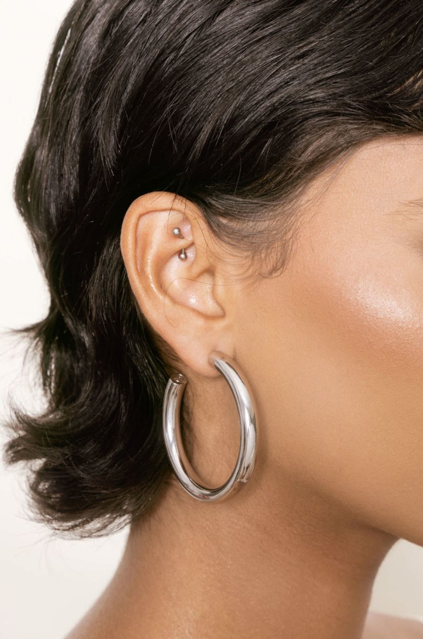 Ettika Large Thick Hoops
