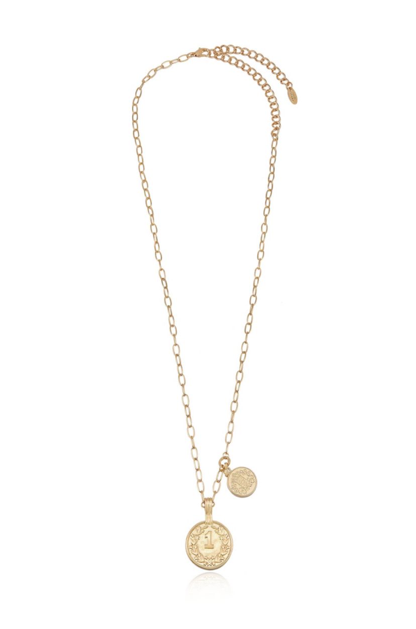 Ettika Simplicity Coin Necklace