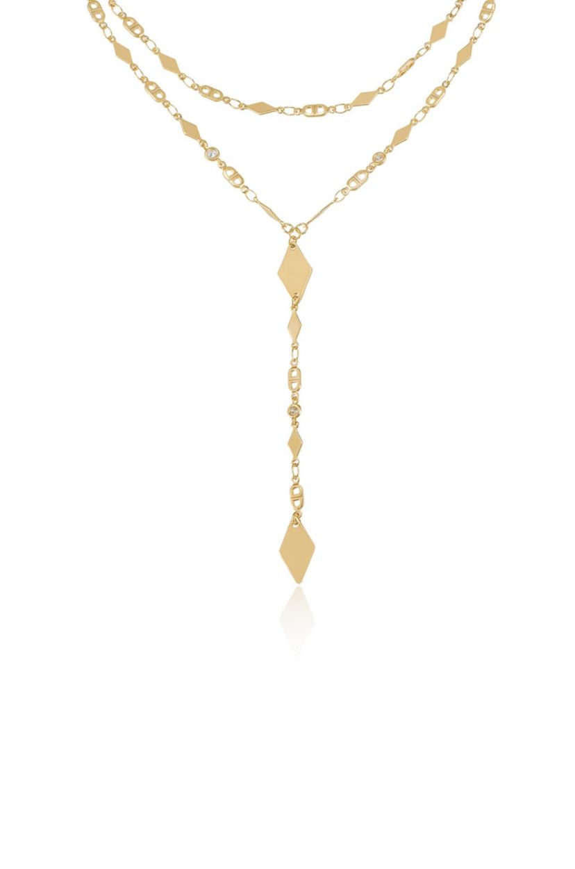 Ettika Augustine Lariat Necklace