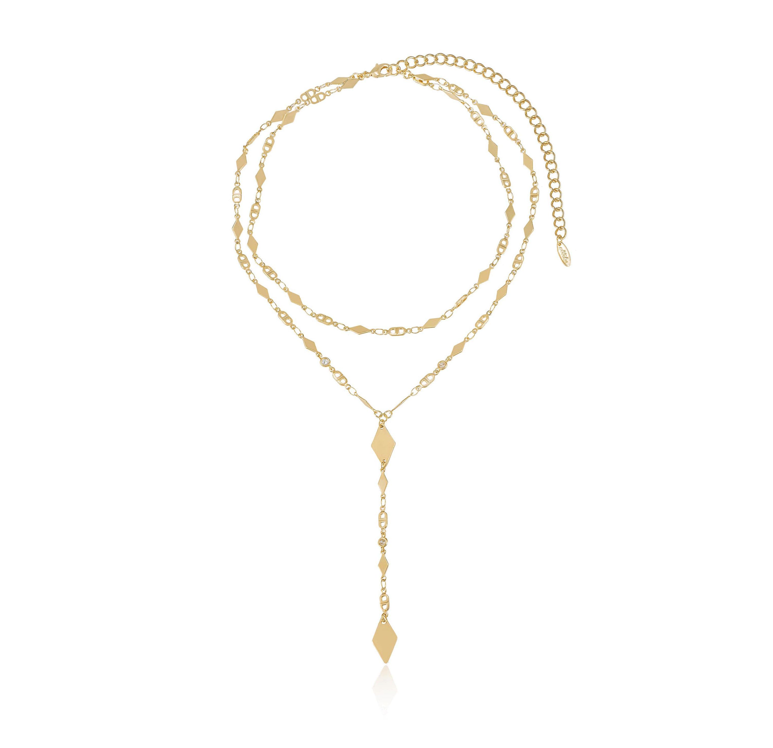 Ettika Augustine Lariat Necklace