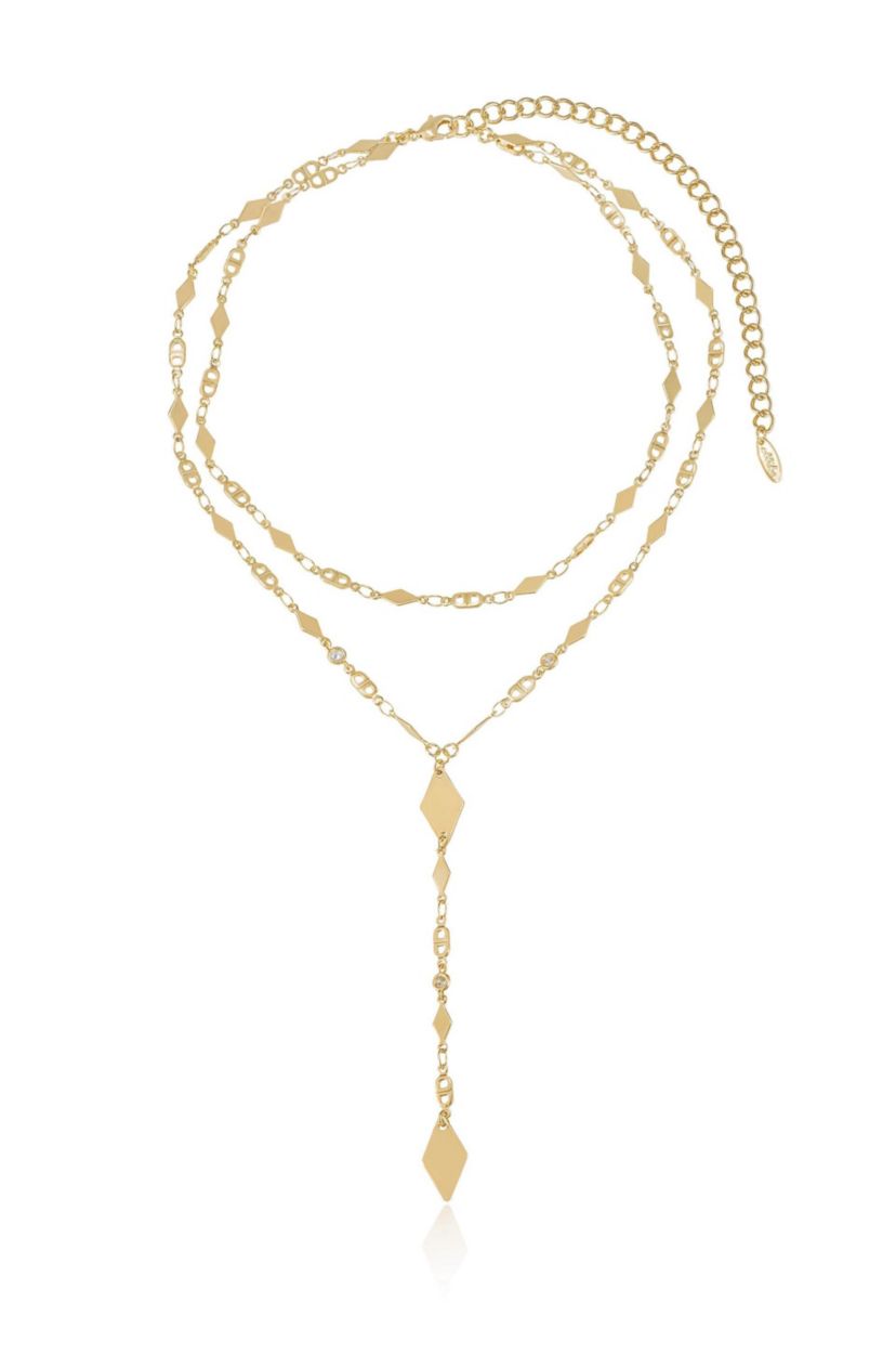 Ettika Augustine Lariat Necklace