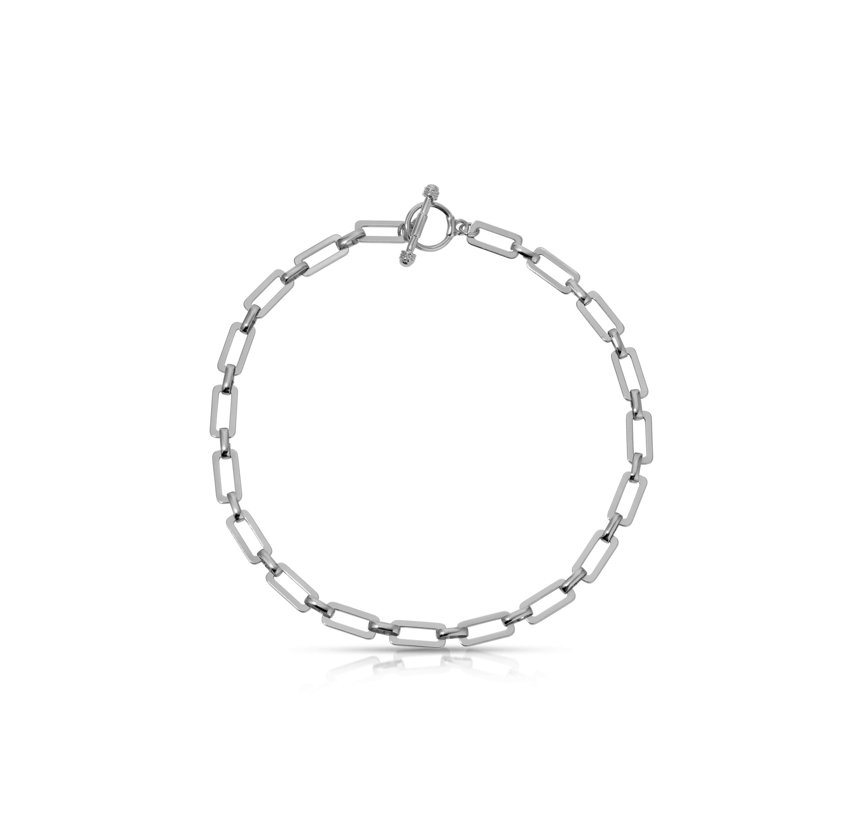 Ettika Golden Rectangle Chain Necklace