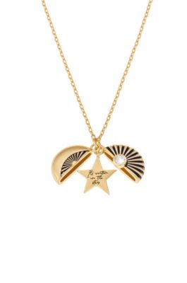 Ettika Written In The Stars Necklace, Gold