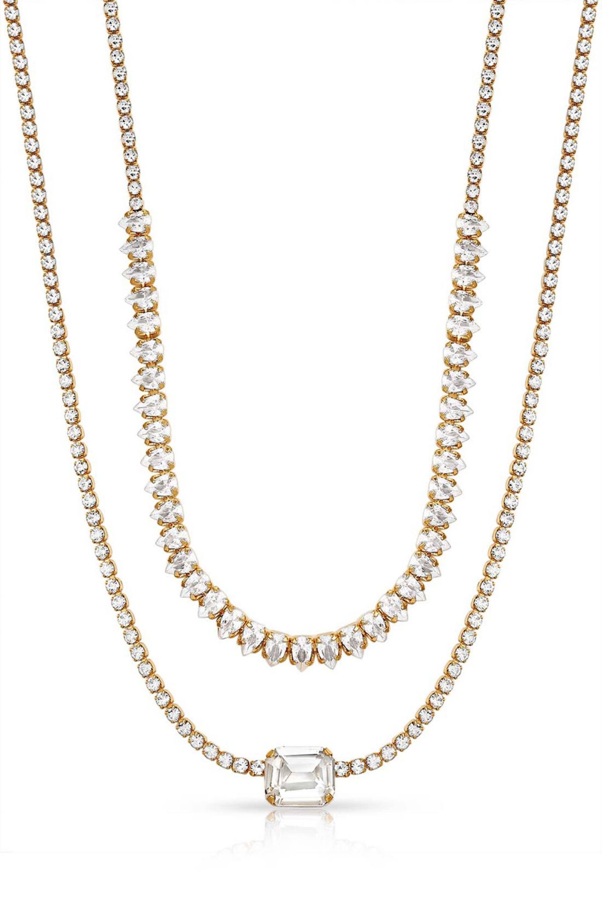 Ettika Double Layer Shine Necklace