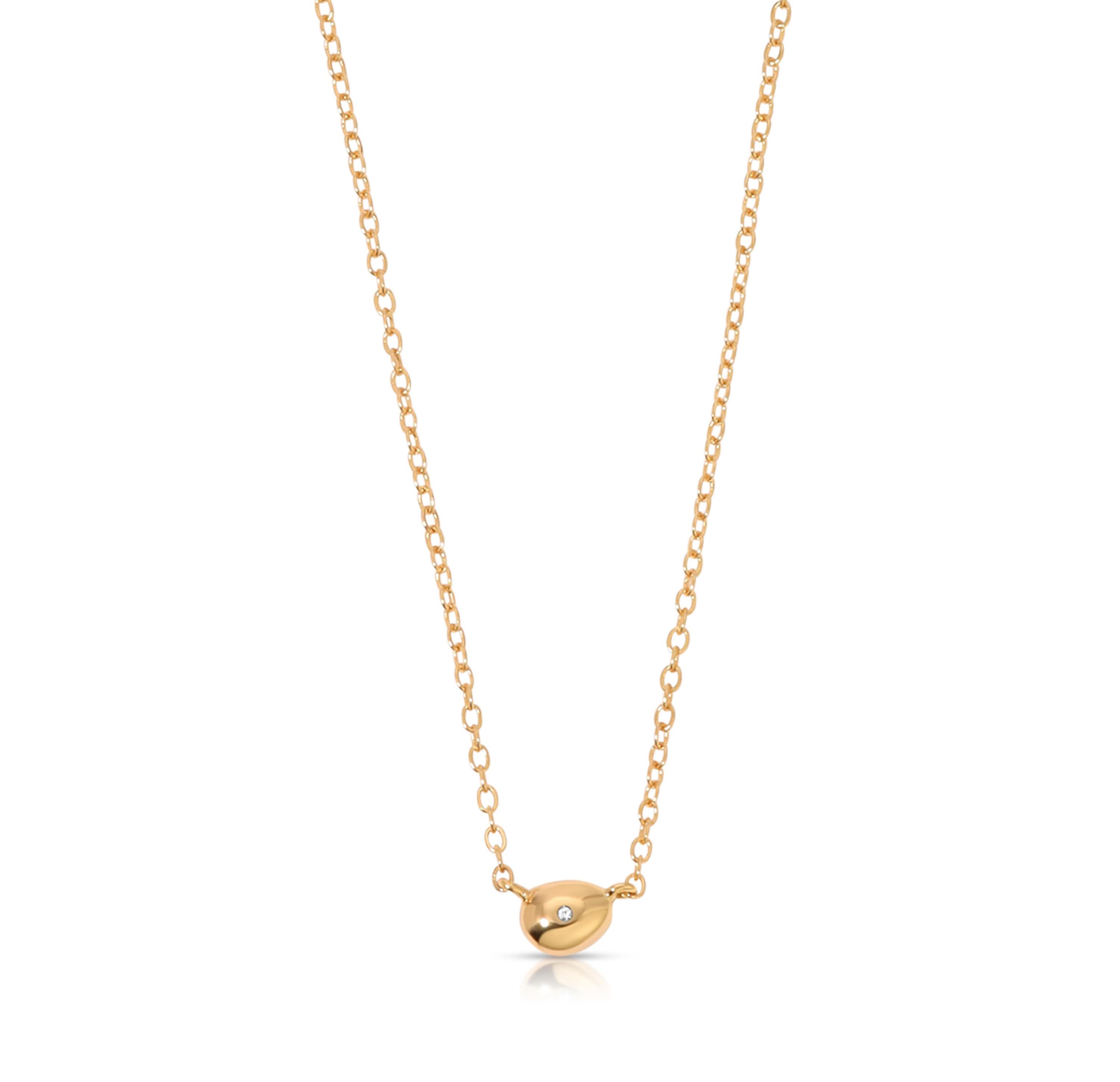 Ettika Polished Pebble Pendant Necklace