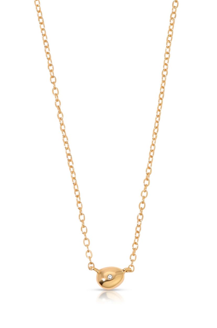 Ettika Polished Pebble Pendant Necklace