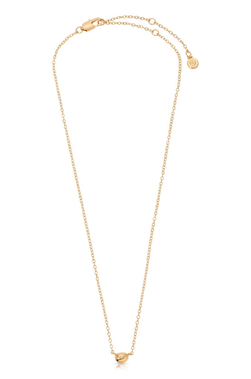 Ettika Polished Pebble Pendant Necklace