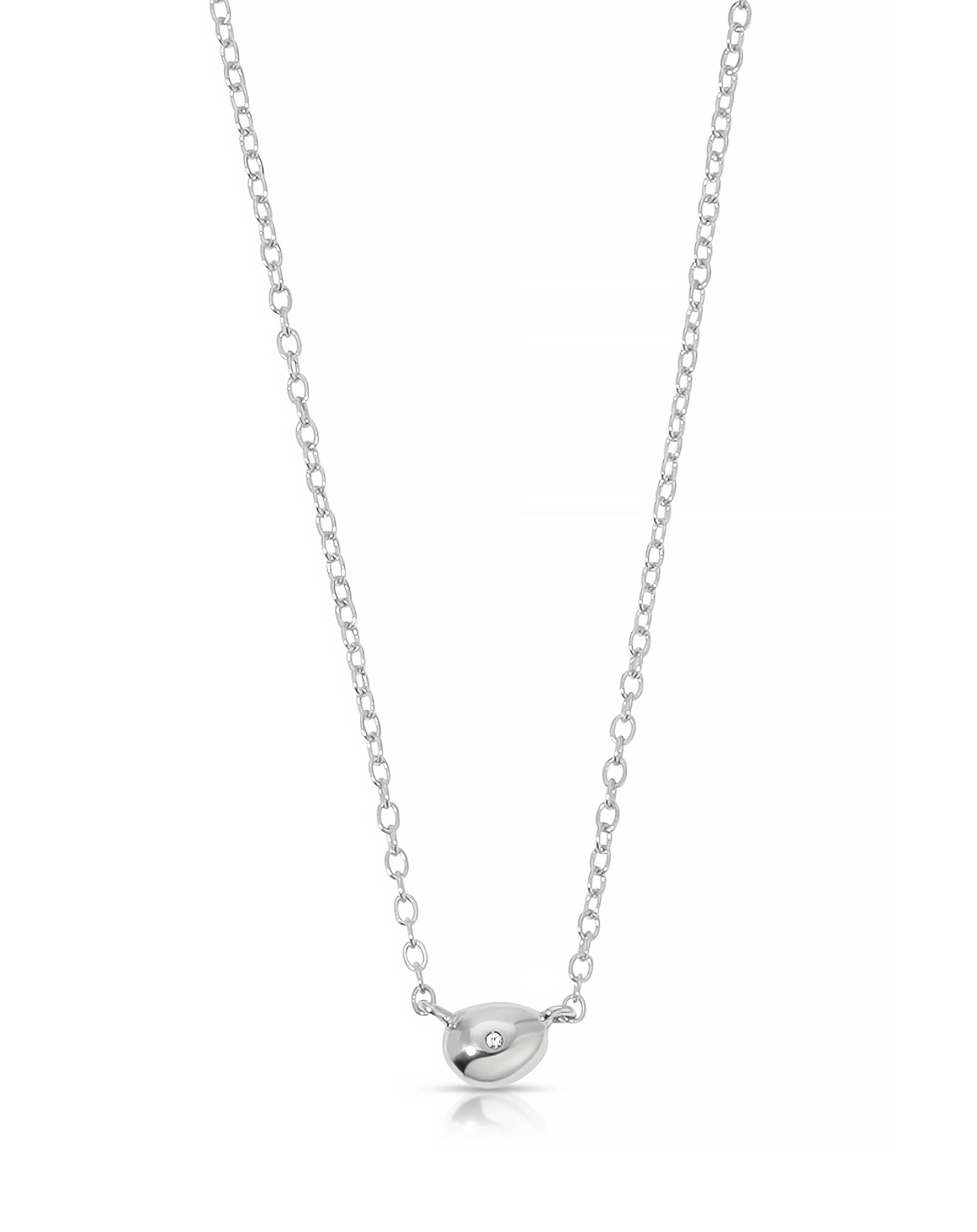 Ettika Polished Pebble Pendant Necklace