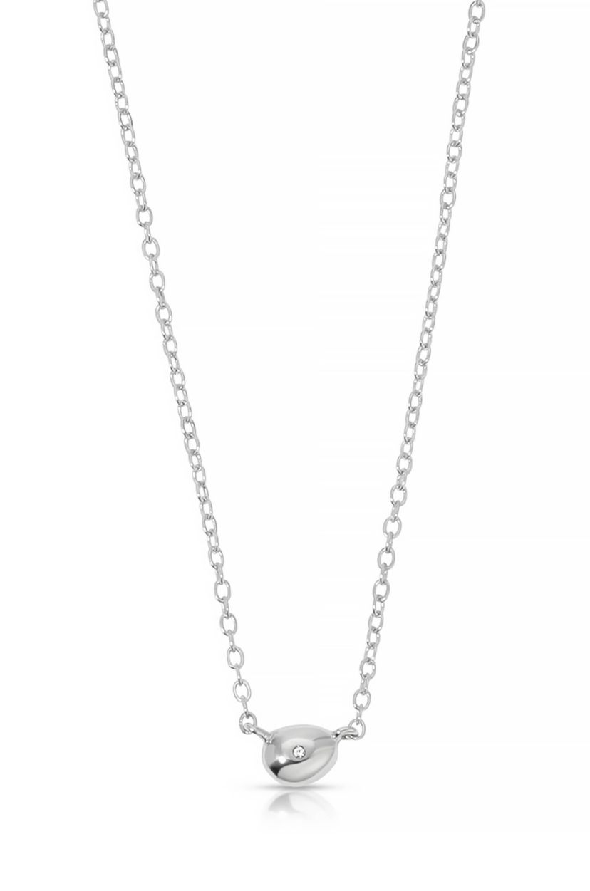 Ettika Polished Pebble Pendant Necklace