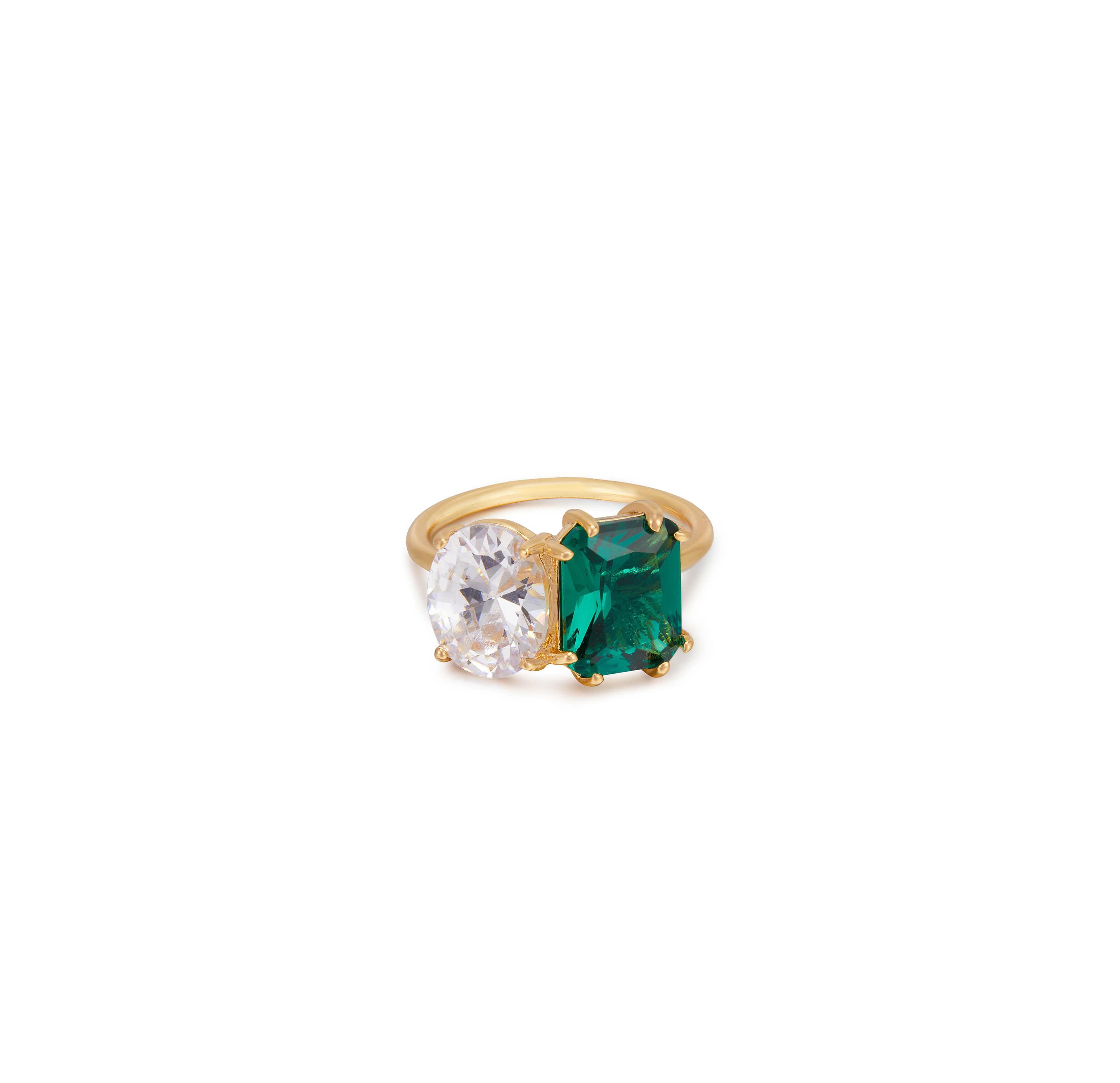 Ettika Toi Et Moi Unity Crystal Ring
