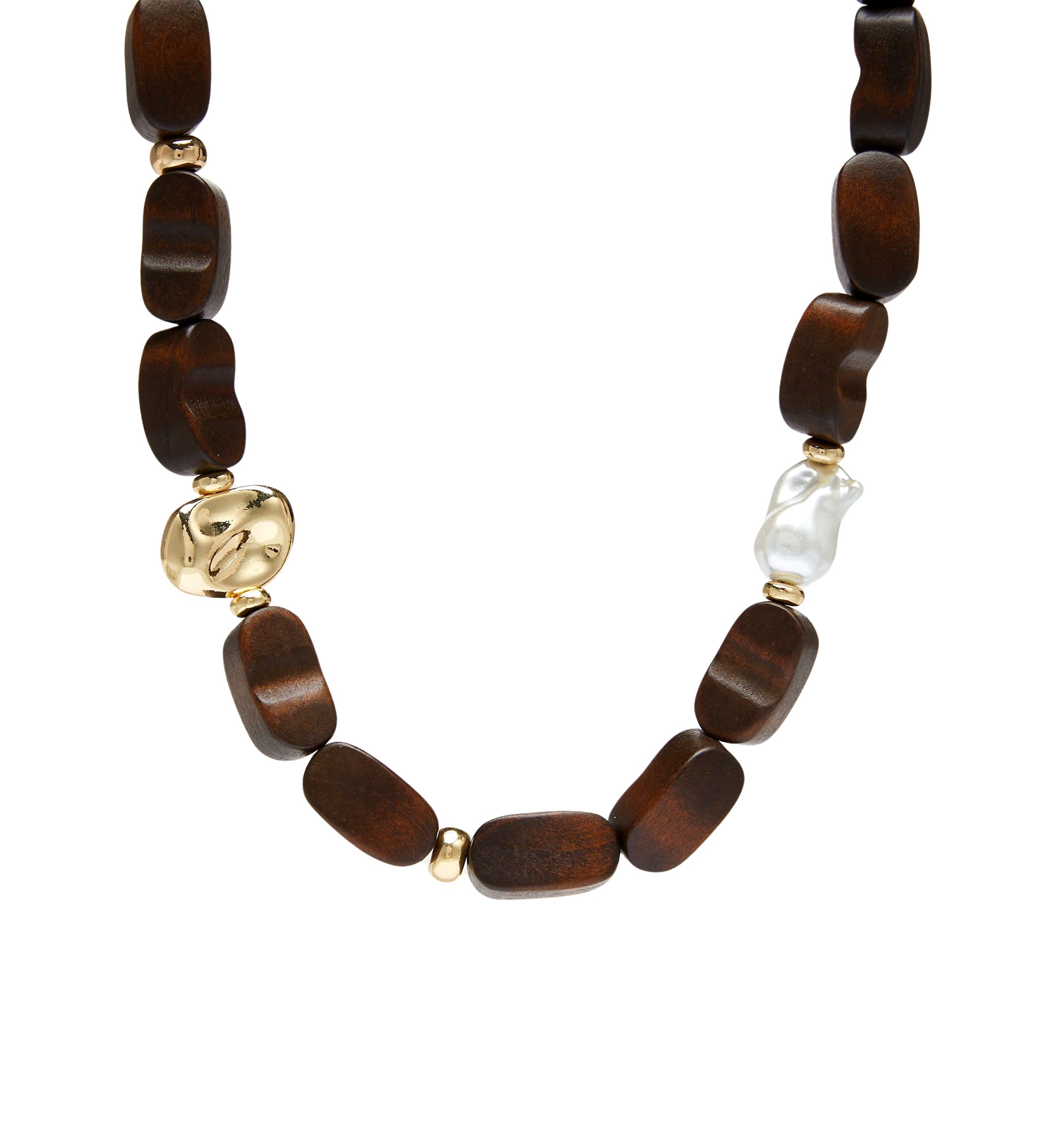Chunky Nugget Collar Necklace