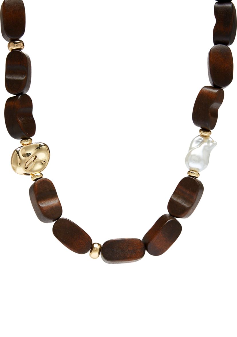 Chunky Nugget Collar Necklace