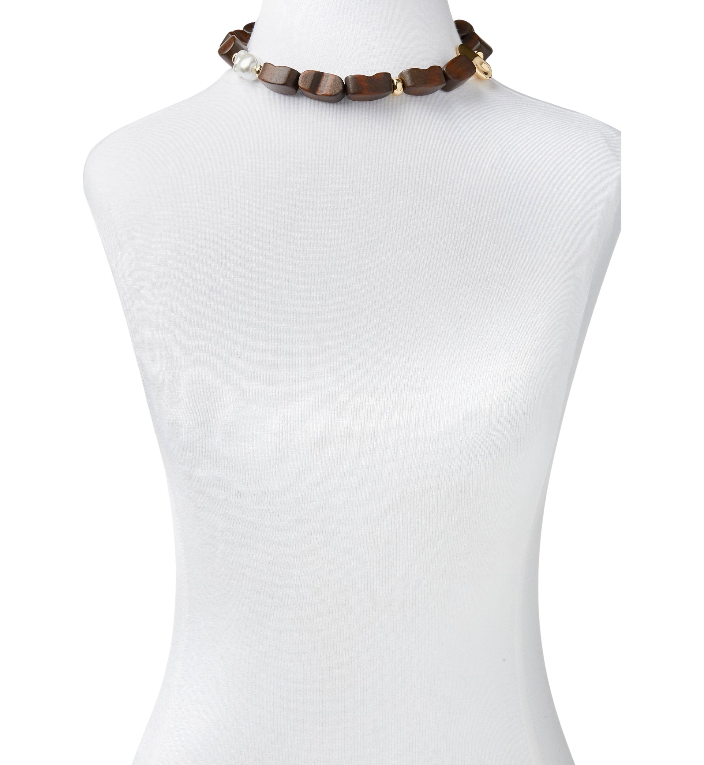 Chunky Nugget Collar Necklace