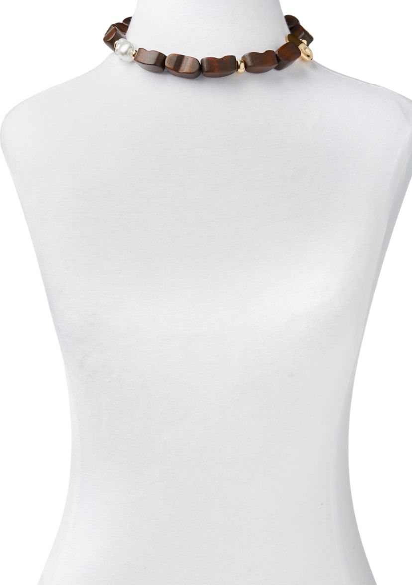 Chunky Nugget Collar Necklace