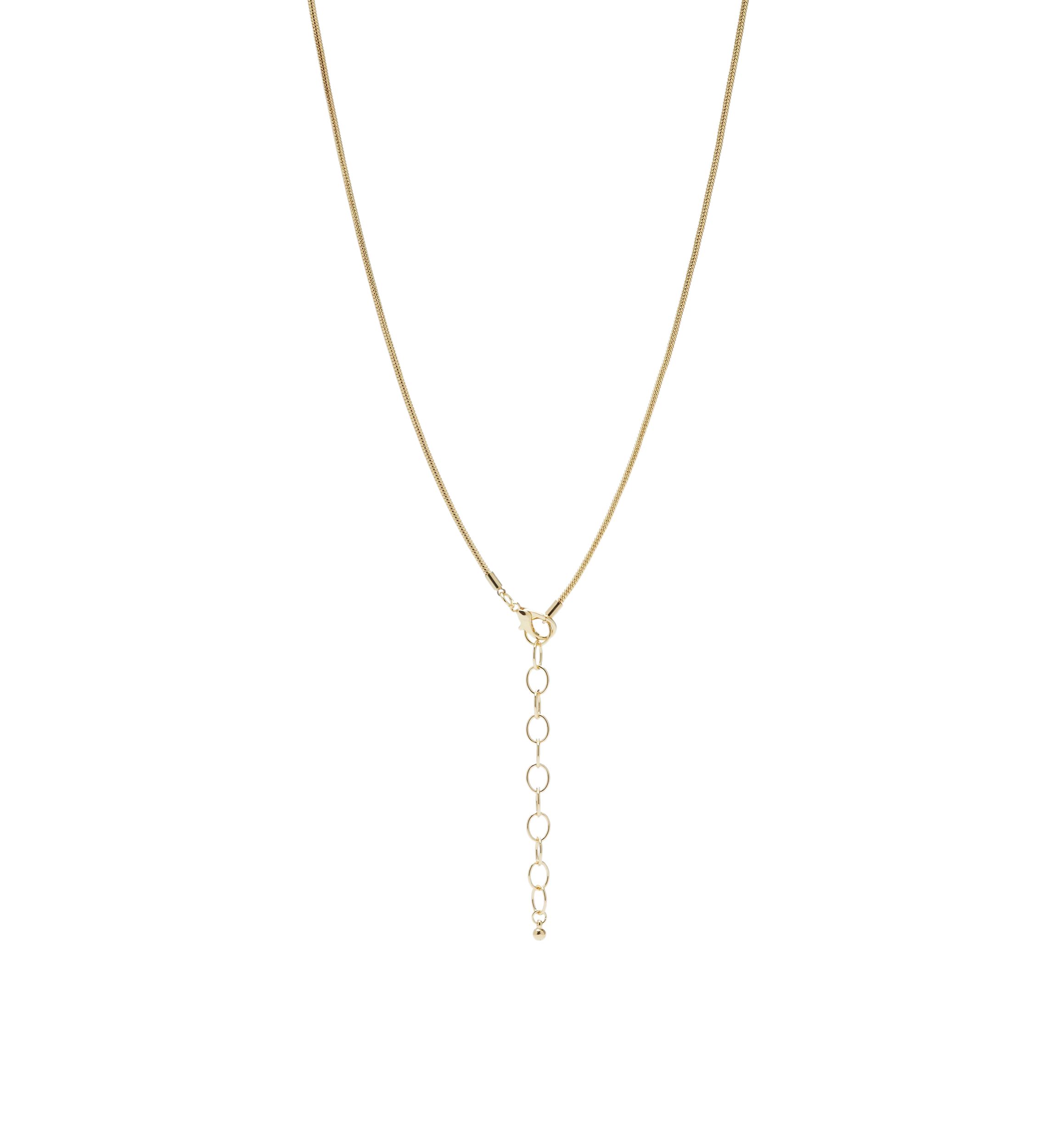 Gold Tone Long Layered Double Ring Leopard Disc Pendant Necklace