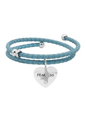 Fearless Leather Bracelet