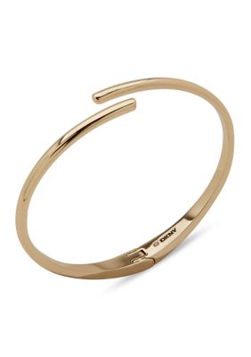 DKNY Thin Bypass Bangle Bracelet