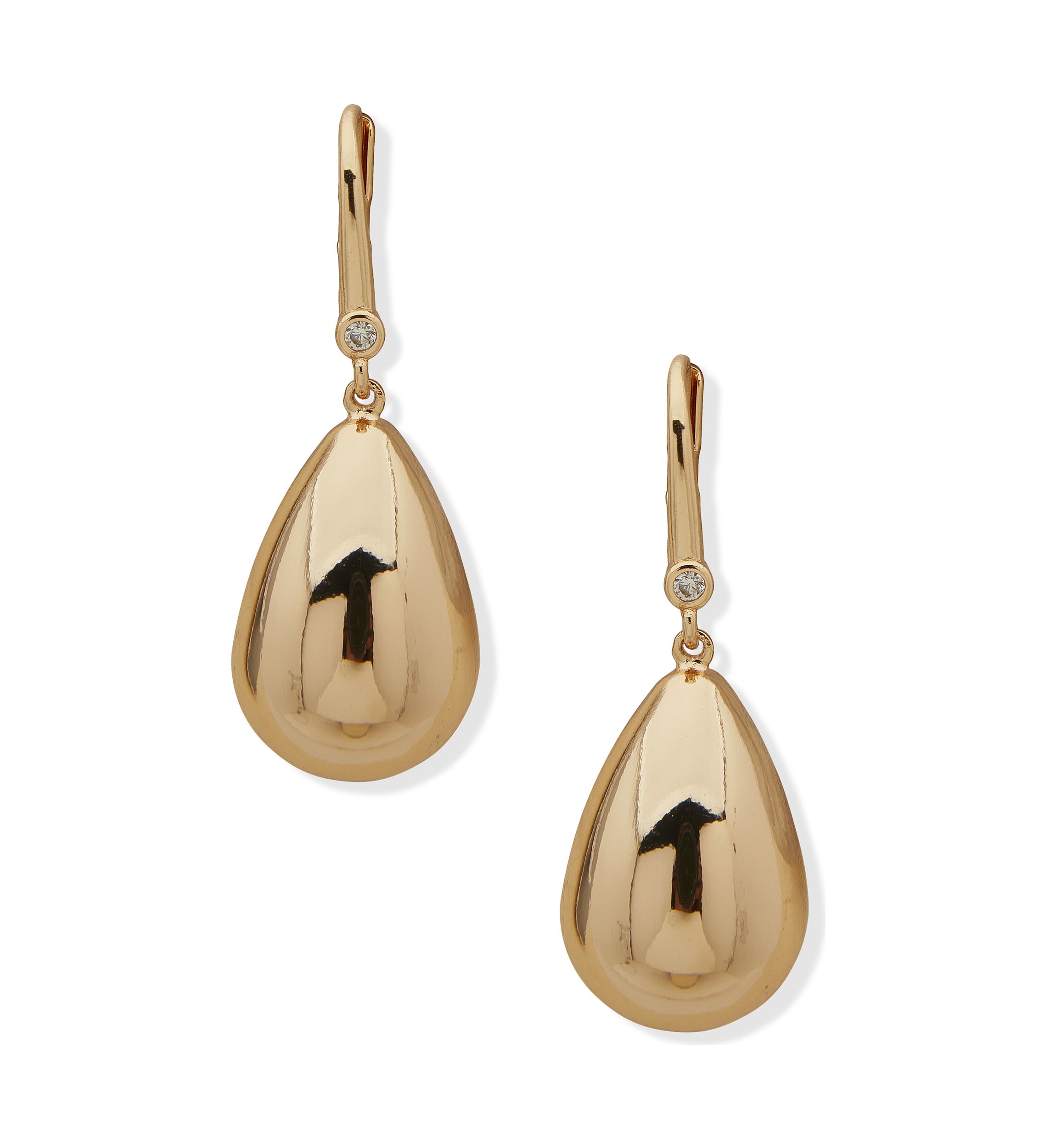 Puffy Teardrop Earrings