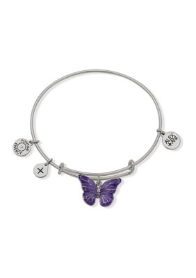 Alex and ani hot sale butterfly bracelet silver