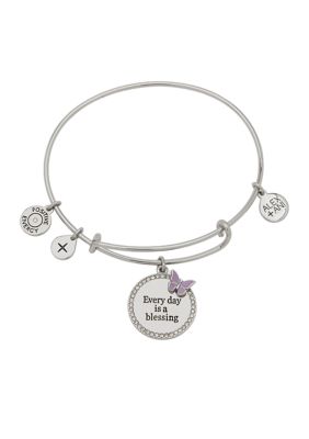 4 Stackable Alex and Ani Charm Bracelets - Ruby Lane