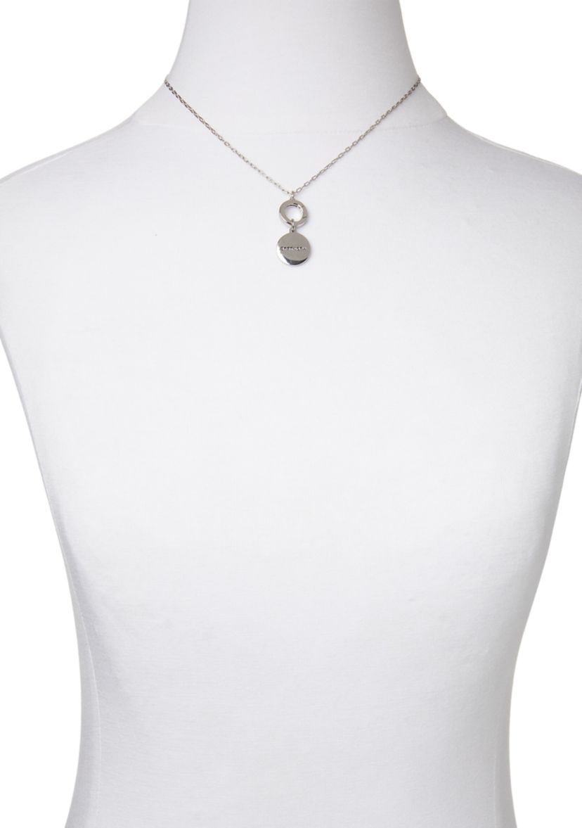 Silver Tone 16" Red Cardinal Charm Pendant Necklace