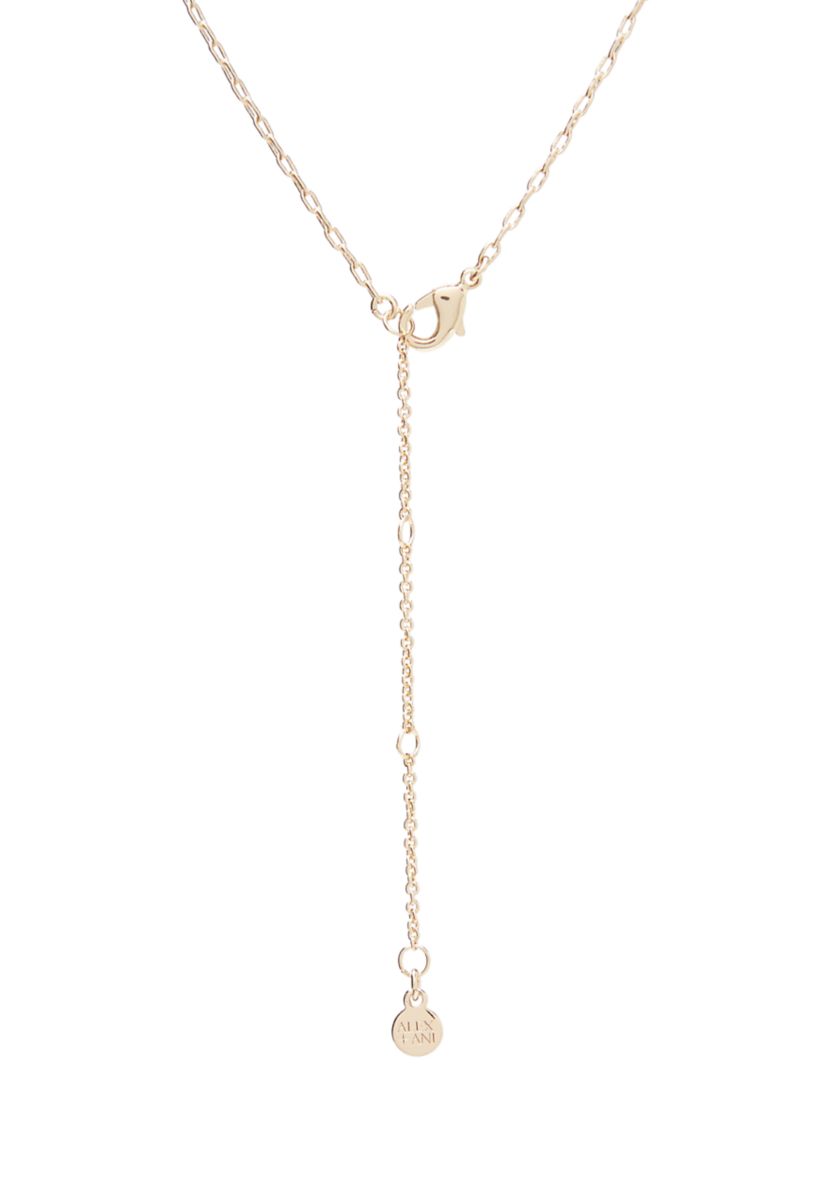 Gold Tone 16 Evil Eye Pendant Necklace