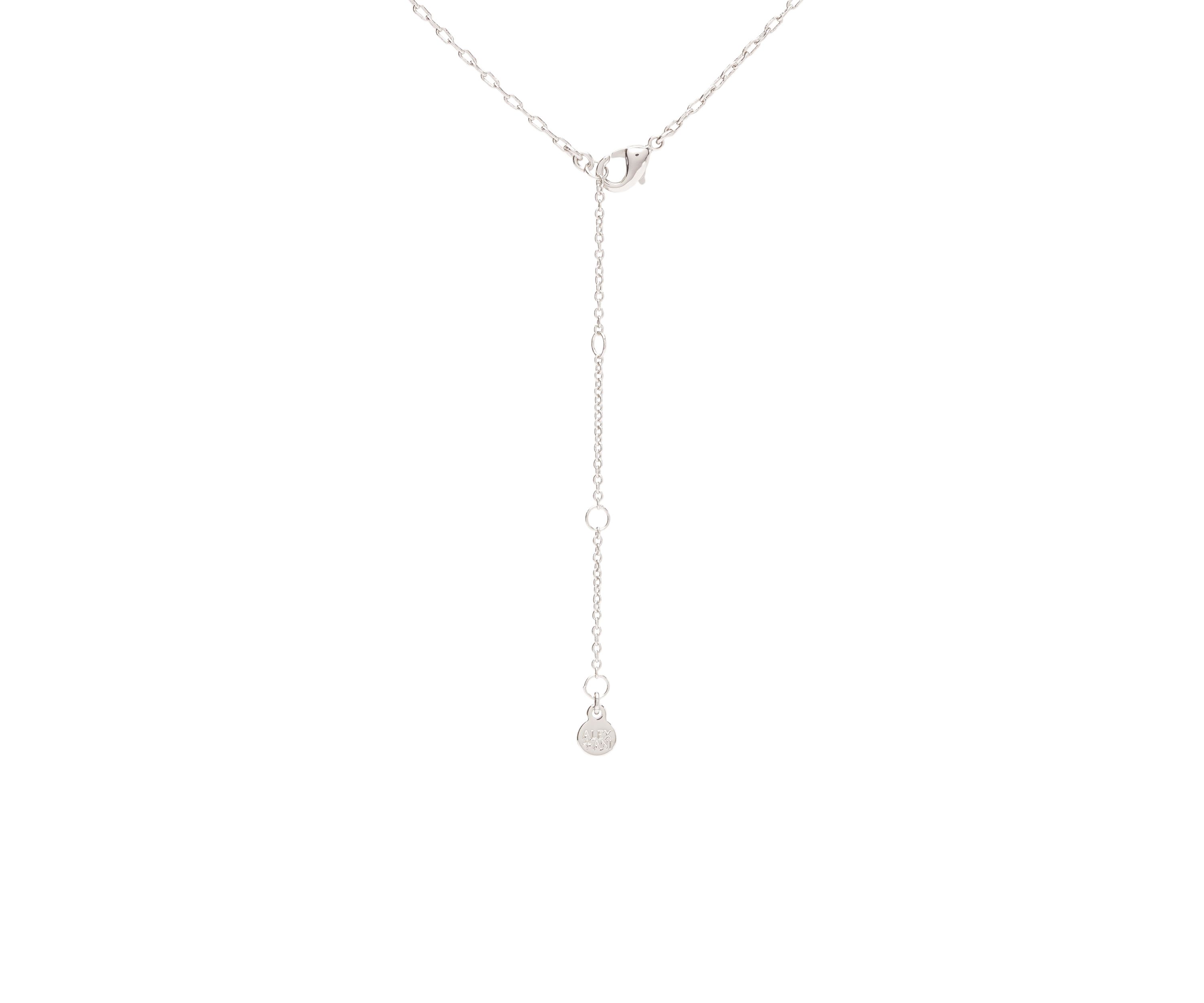 16 Silver Tone Pendant Necklace and Earrings Set