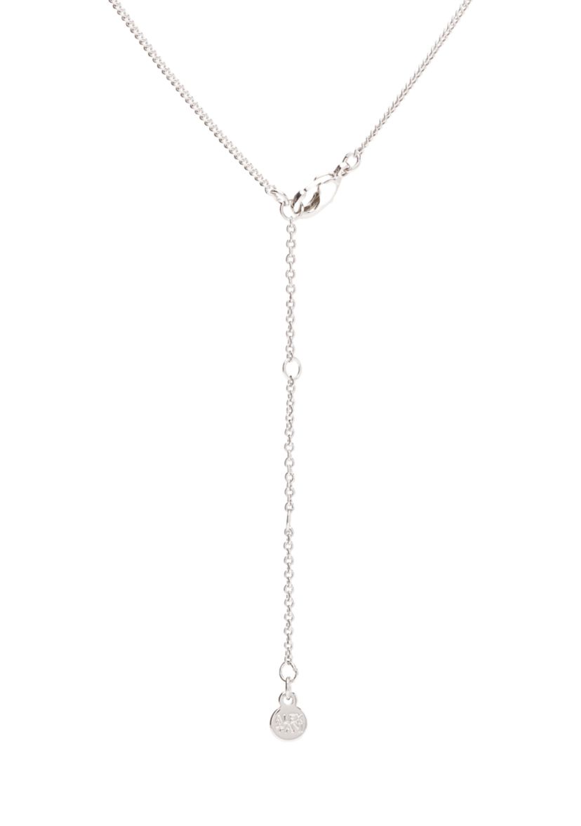 Silver Tone Necklace and Earring Set 