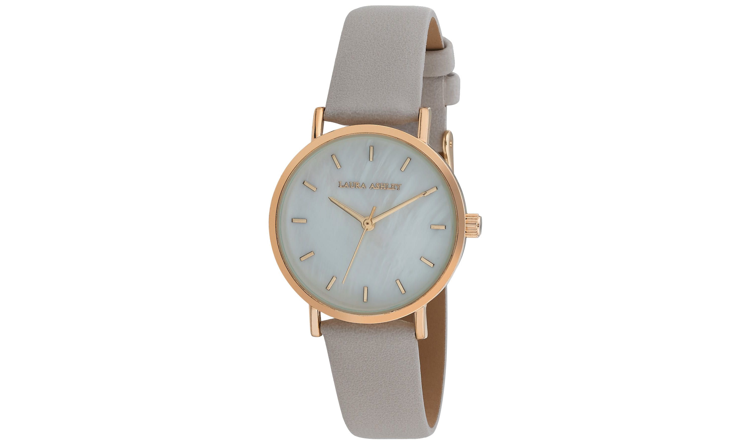 MOP Dial Strap Watch
