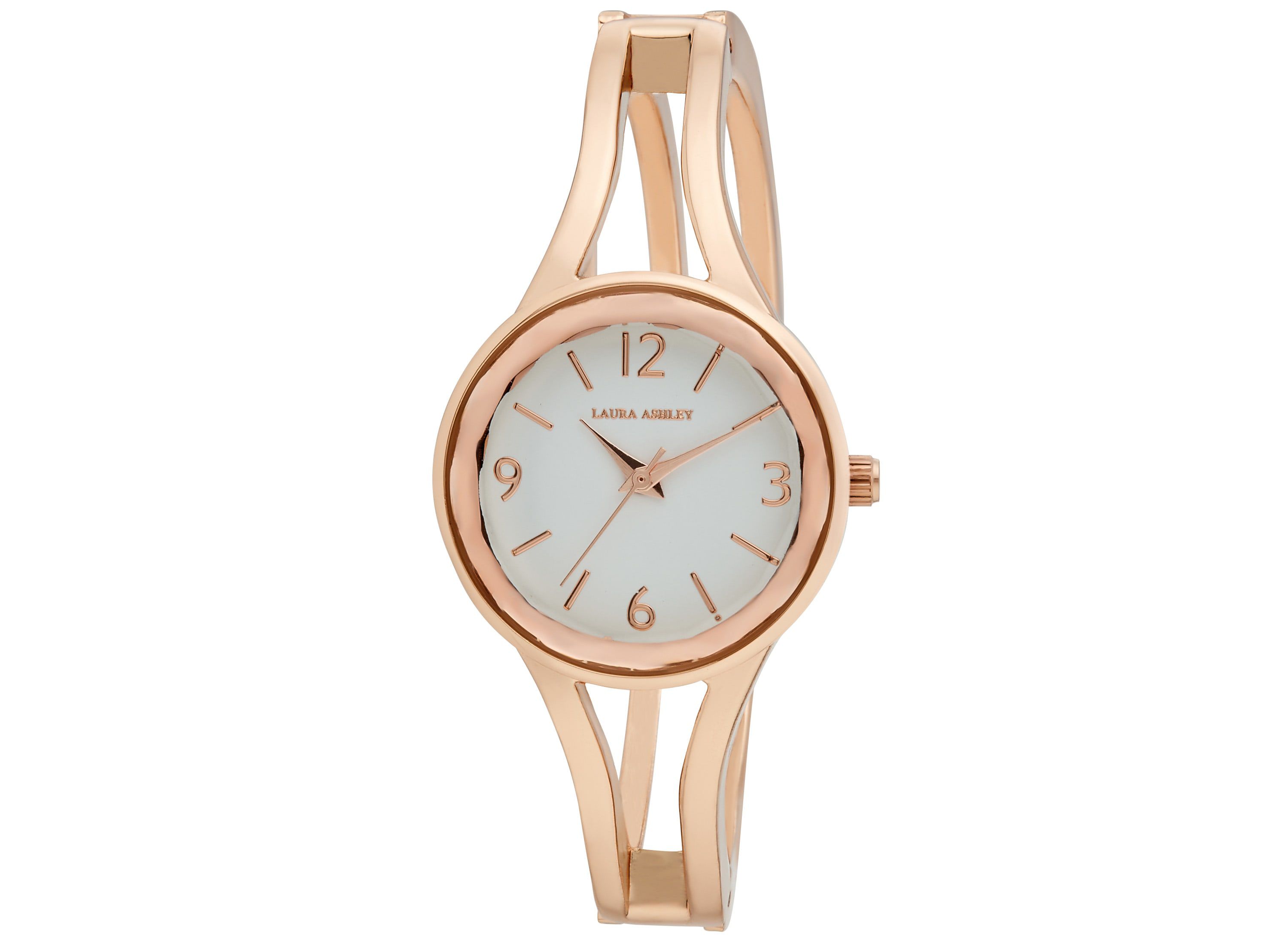 Faceted Crystal Bangle Watch