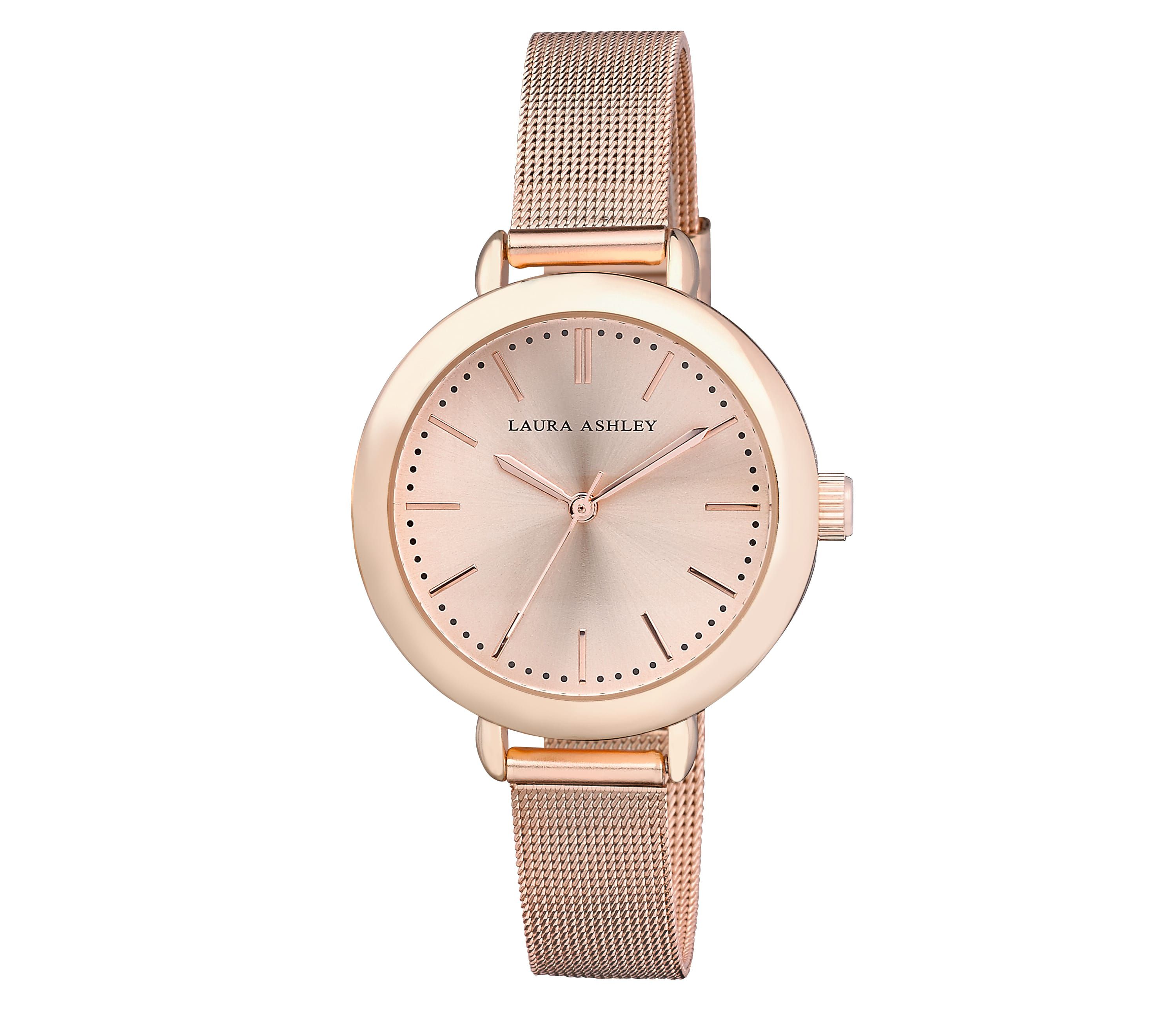 Round Case Mesh Watch