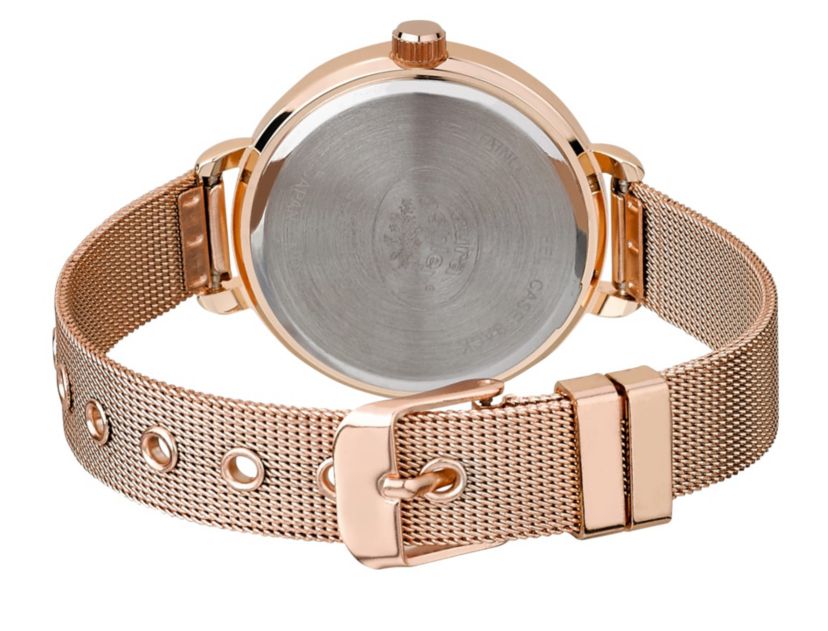 Round Case Mesh Watch
