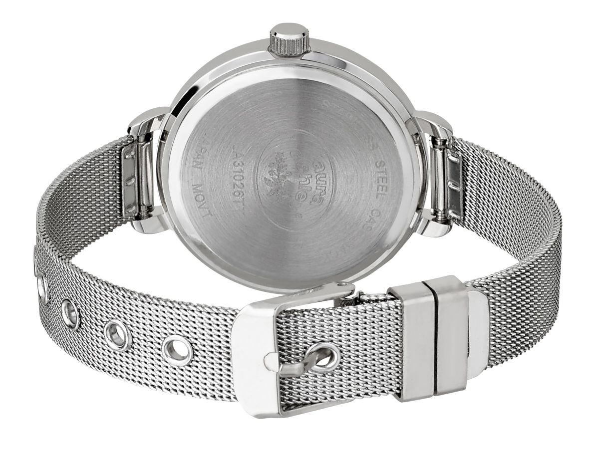 Round Case Mesh Watch