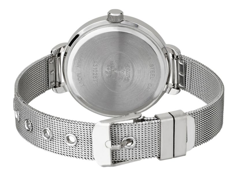 Round Case Mesh Watch