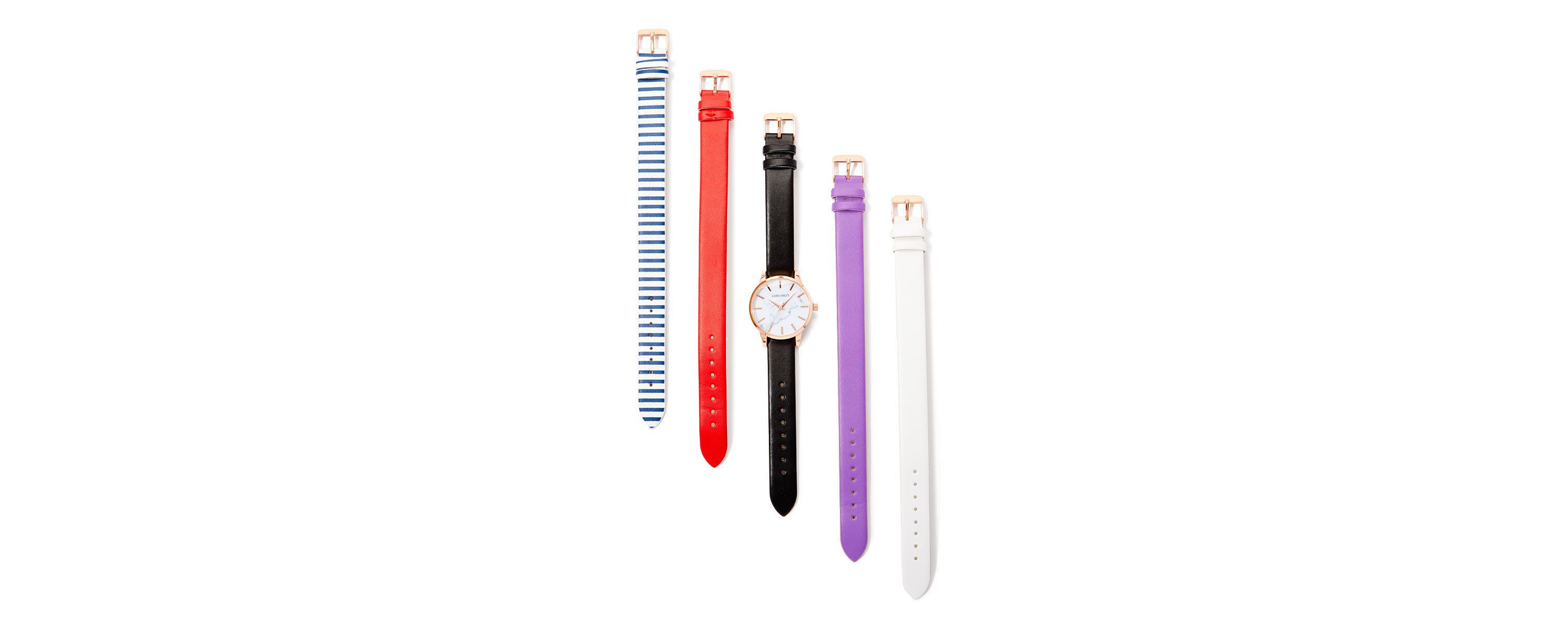 Watch Set 5 Interchangeable Straps